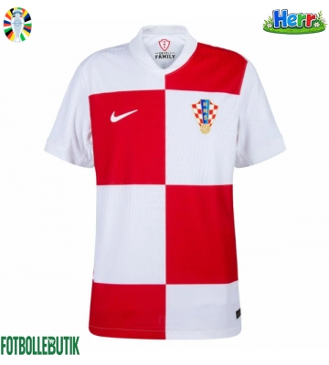 Kroatien Hemmatröja EM 2024 Kortärmad